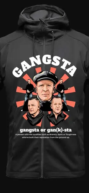 Gangsta Hoodie (Black)