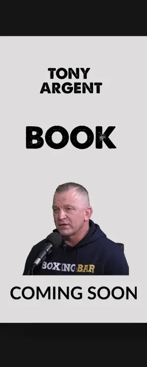 Tony Argent Book (Pre-Order)